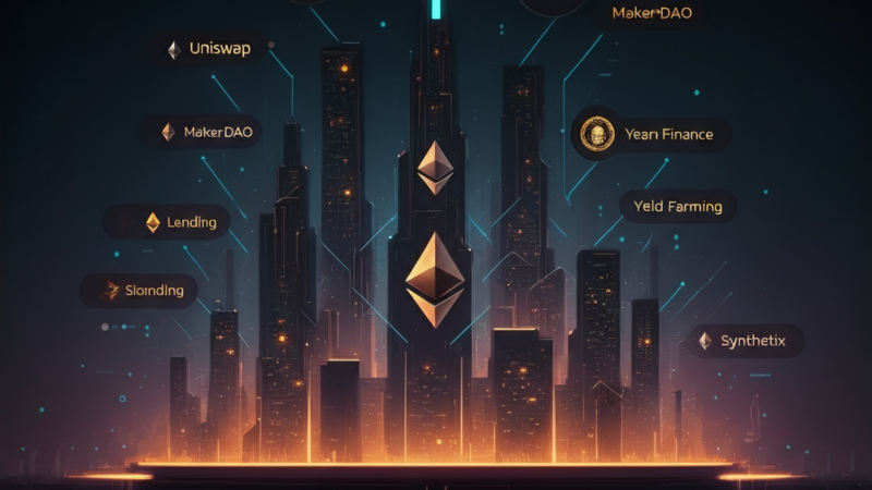 Top Ethereum DeFi Products - Uniswap, Aave, MakerDAO